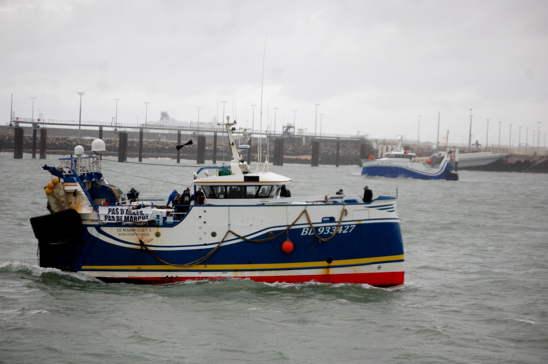 France-Brexit: le gouvernement fixe les conditions d'indemnisation pour les pêcheurs à quai