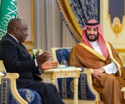 Mohammed ben Salmane reçoit le président sud-africain à Djeddah