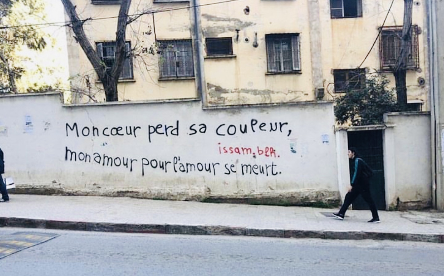 Algérie, mots d’amour et graffitis