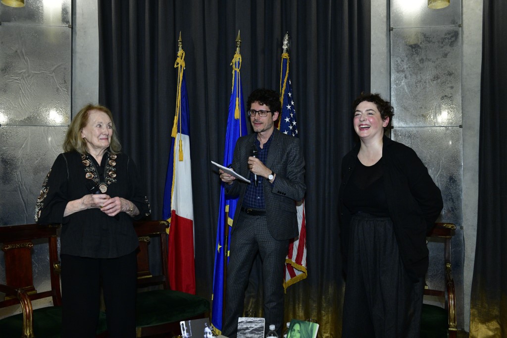 New York fait honneur au Nobel de littérature Annie Ernaux