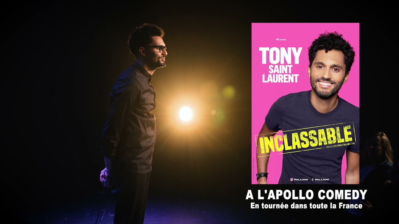 Tony Saint Laurent à l'Apollo Théâtre