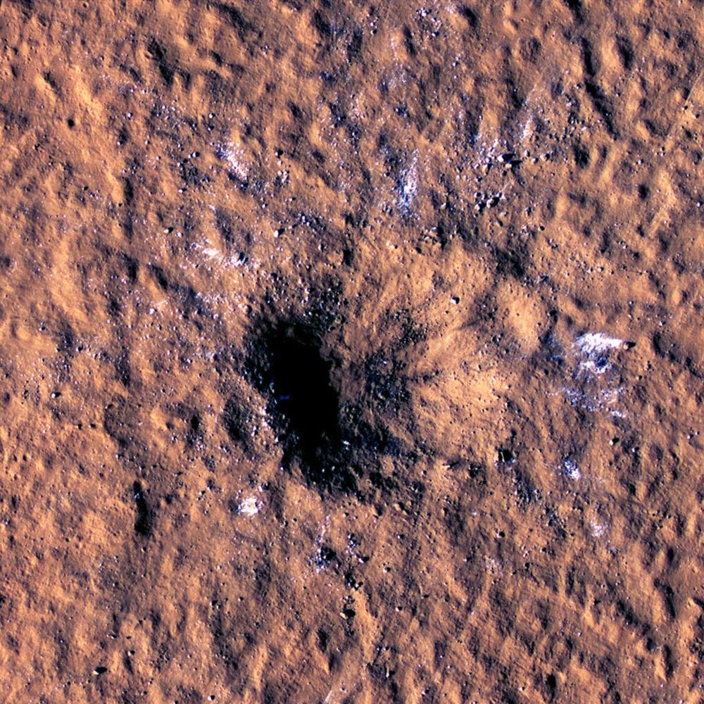 Sur Mars, un impact géant de météorite écouté en direct