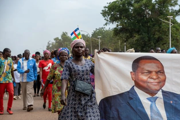 Centrafrique: rassemblement pro-pouvoir pour demander un référendum constitutionnel