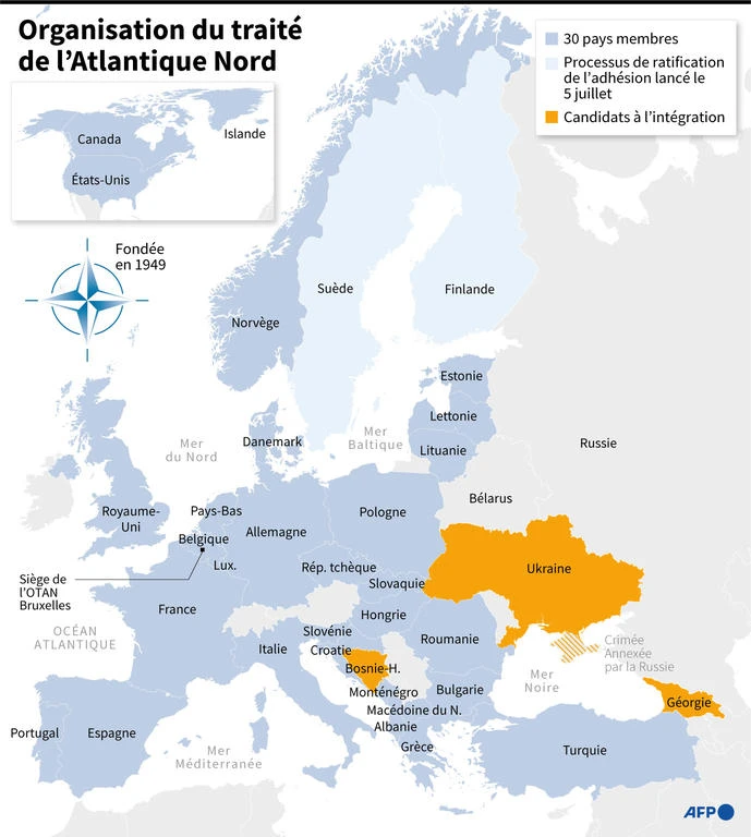 La crise ukrainienne a revitalisé l'Otan