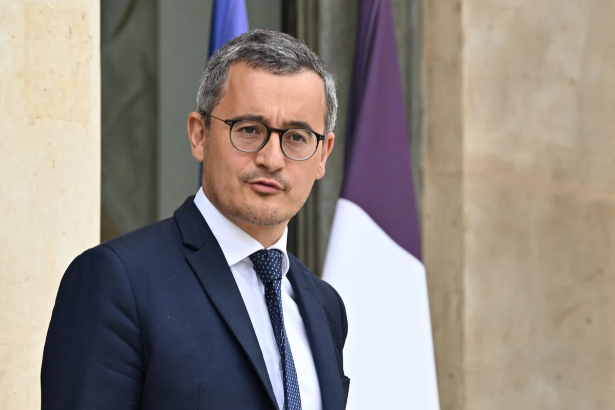 Le ministre français de l'Intérieur Gérald Darmanin après un Conseil des ministres à l'Elysée à Paris le 26 septembre 2022. (Emmanuel DUNAND / AFP)