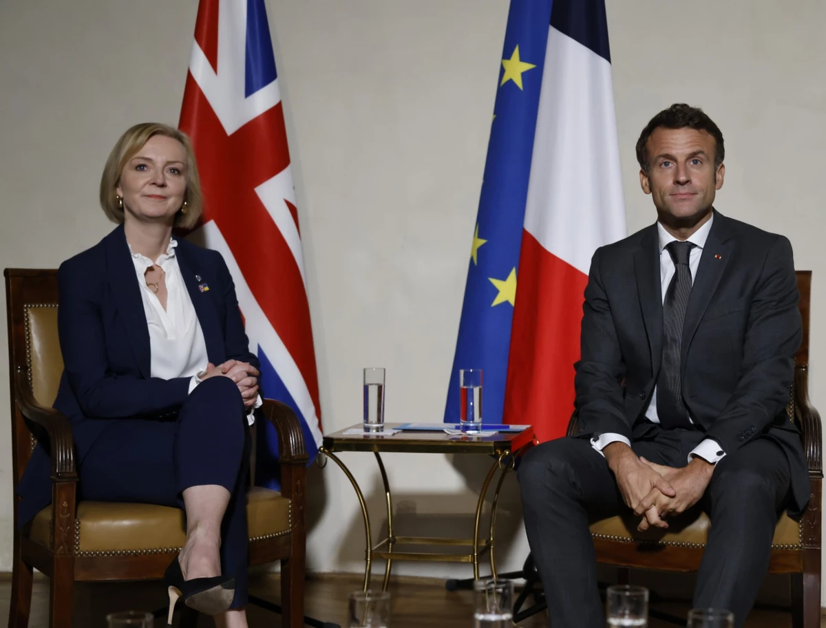 Après la polémique, Liz Truss estime désormais qu'Emmanuel Macron est un «ami»