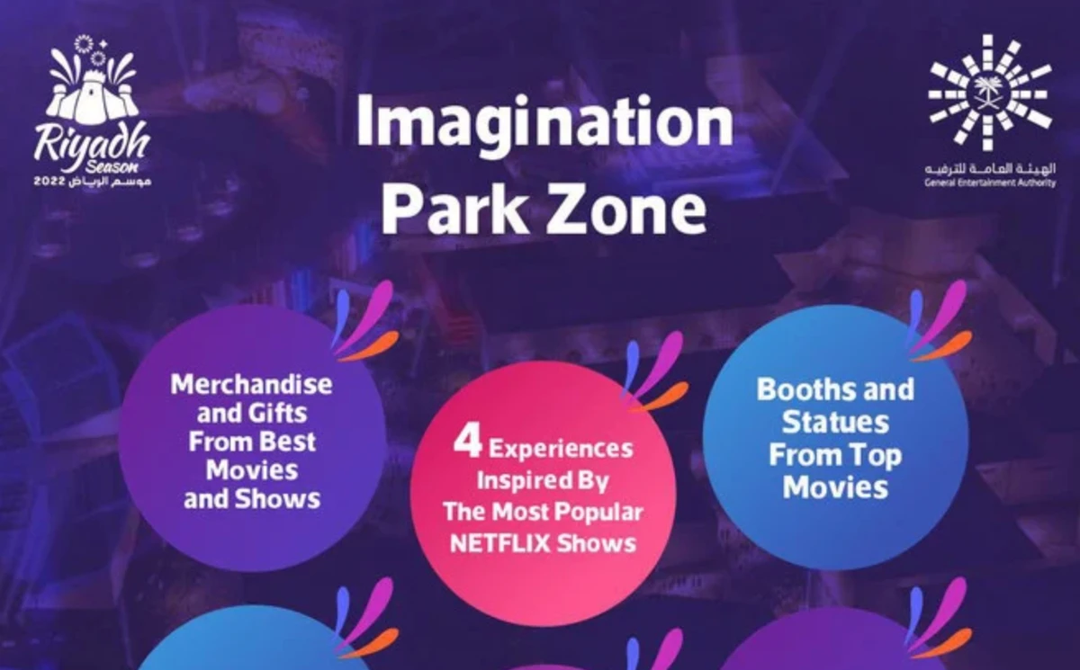 La zone Imagination Park fera partie de la 3e édition du festival Riyadh Season