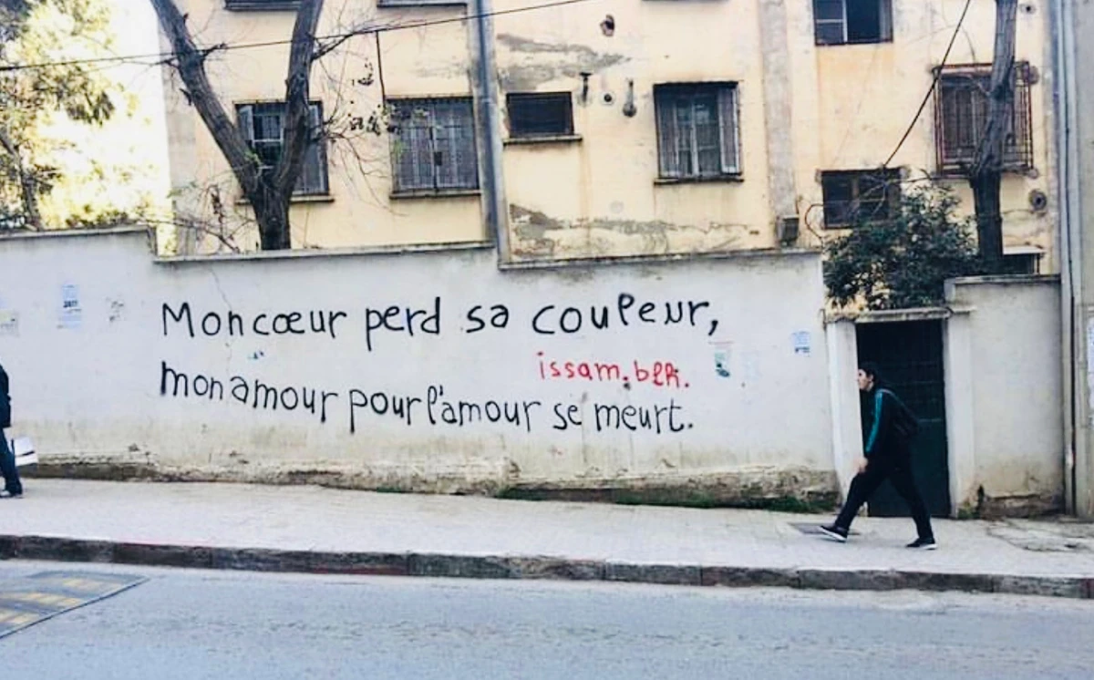 Algérie, mots d’amour et graffitis