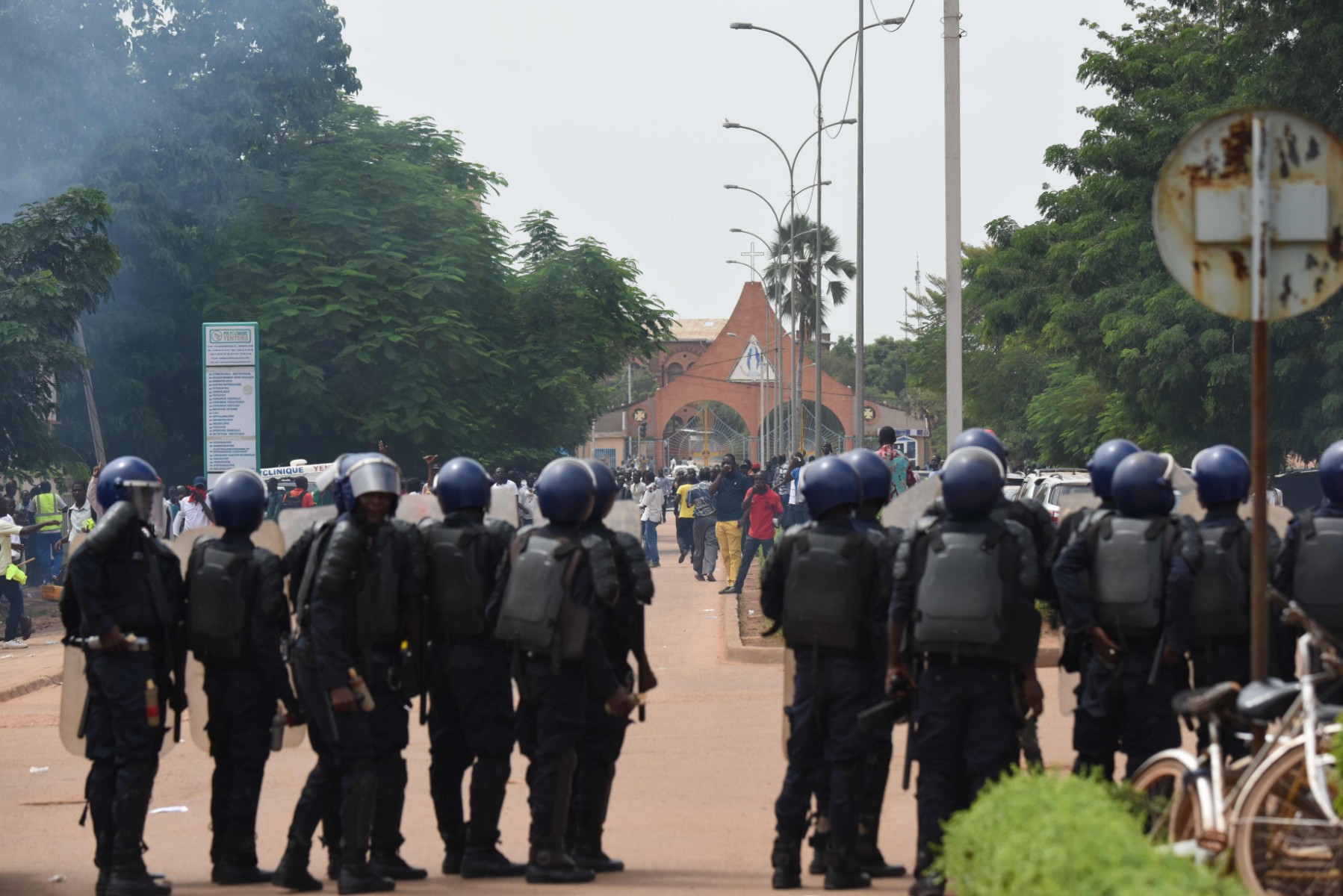 Burkina: La police disperse à coups de gaz lacrymogène une manifestation anti-France