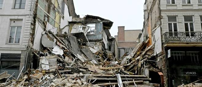 Immeubles effondrés à Lille: demande d'évacuation pour neuf habitants supplémentaires