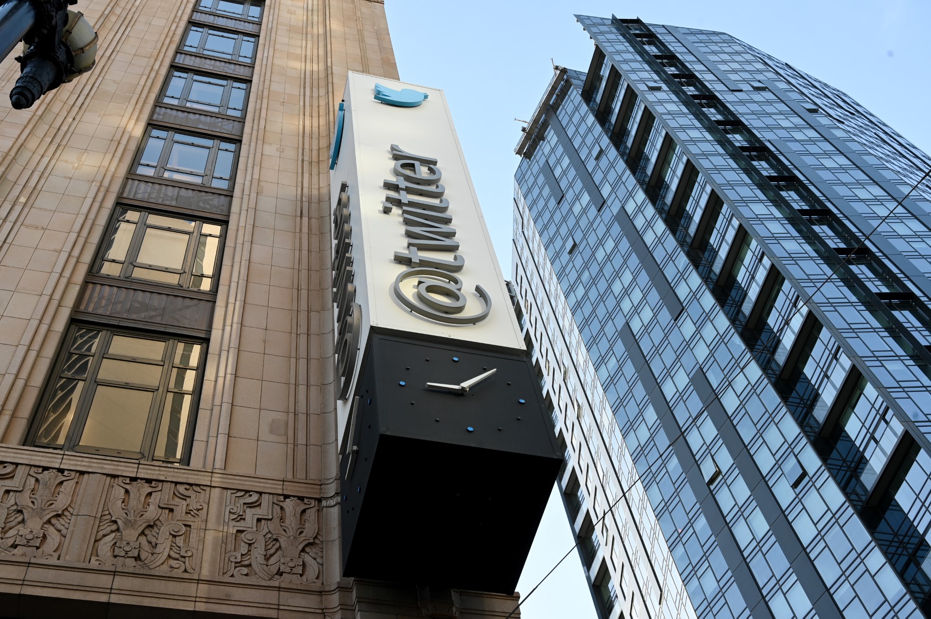 Le siège social de Twitter à San Francisco, en Californie, le 4 novembre 2022. (Photo : Samantha Laurey / AFP)