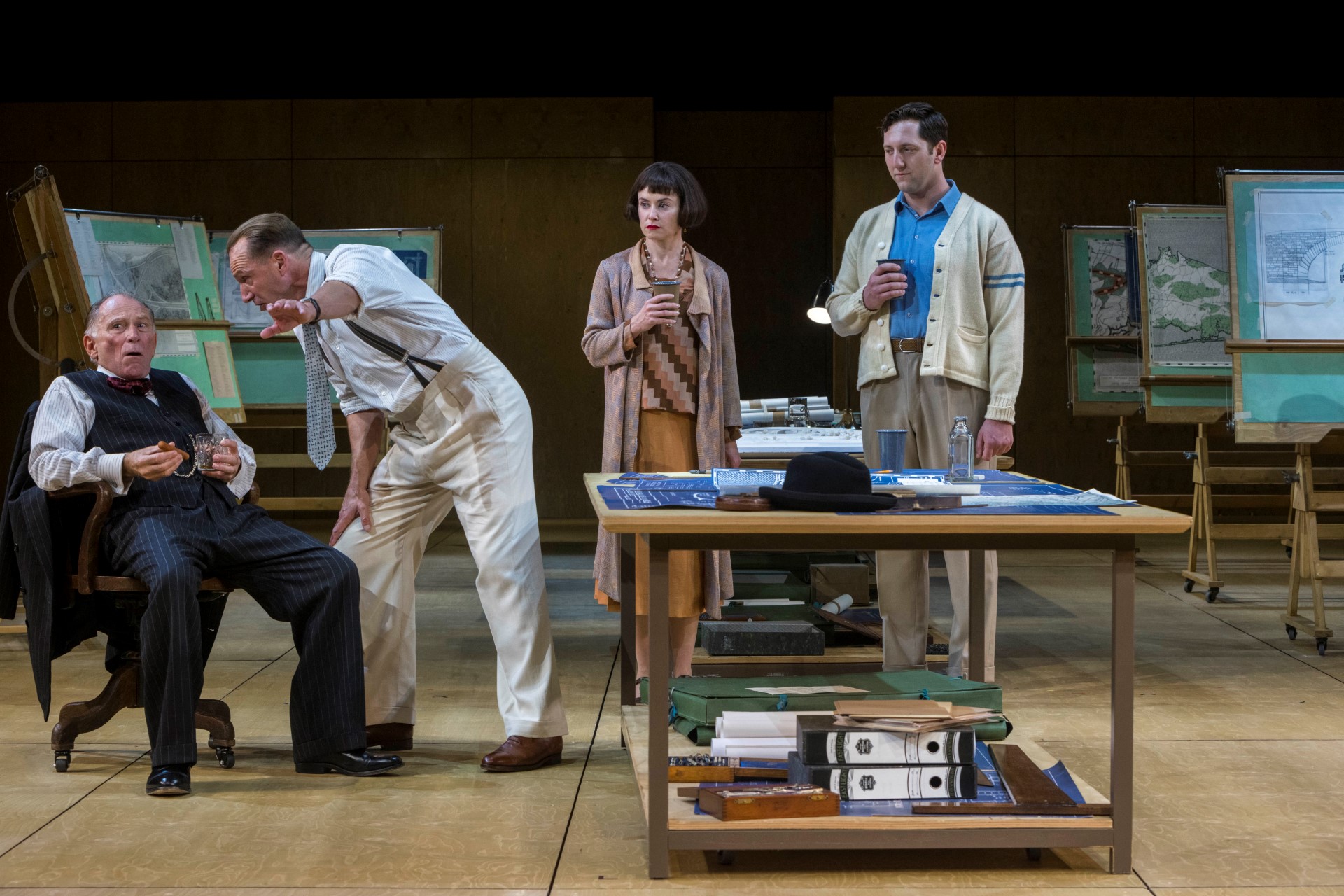 Au théâtre, Ralph Fiennes joue Robert Moses, le «baron Haussmann» de New York
