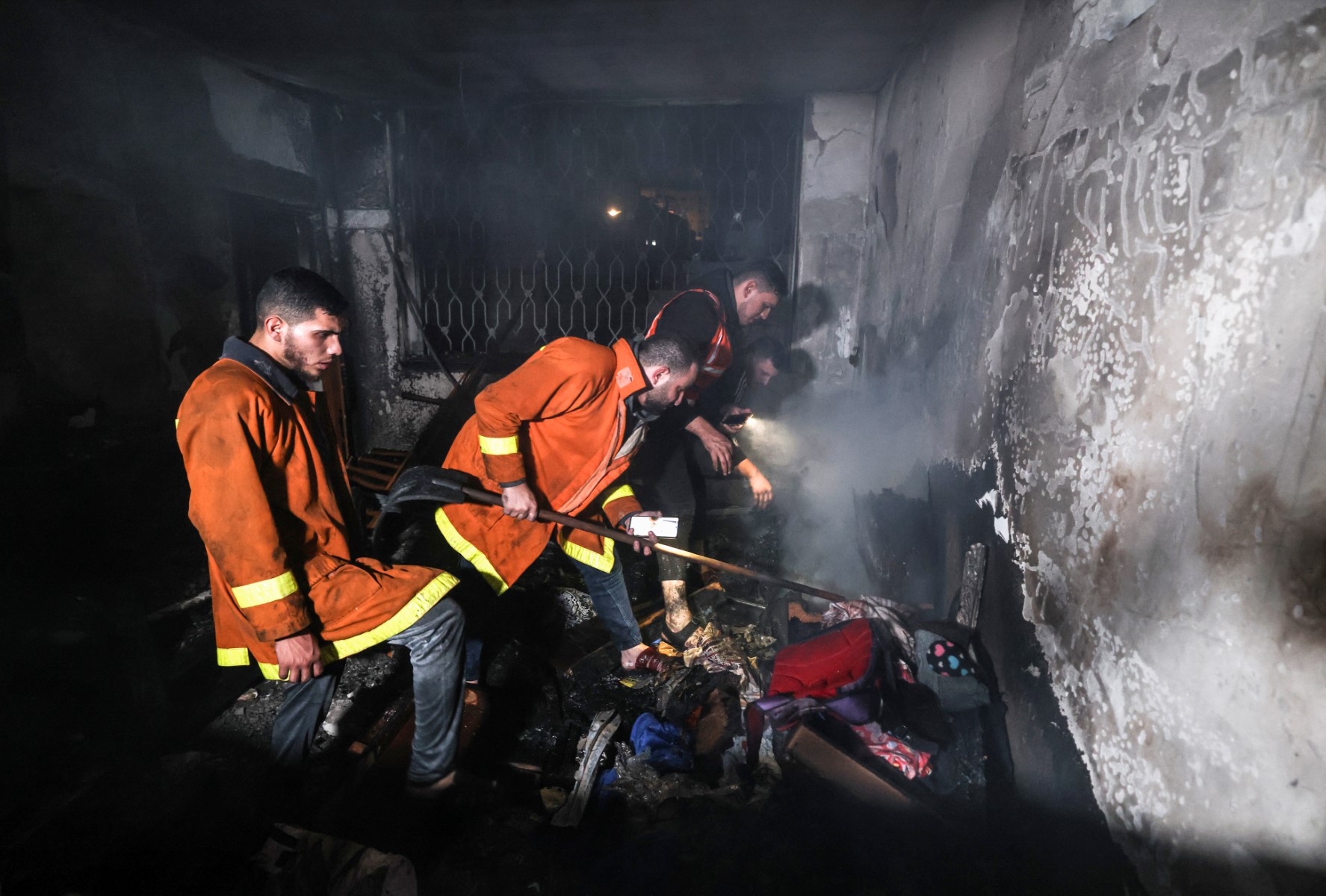 Incendie dans une maison de Gaza, 21 morts dont des enfants