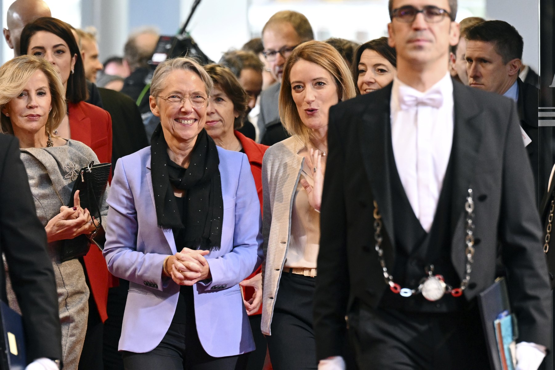 Borne célèbre les 70 ans du Parlement européen, «cœur de la démocratie»