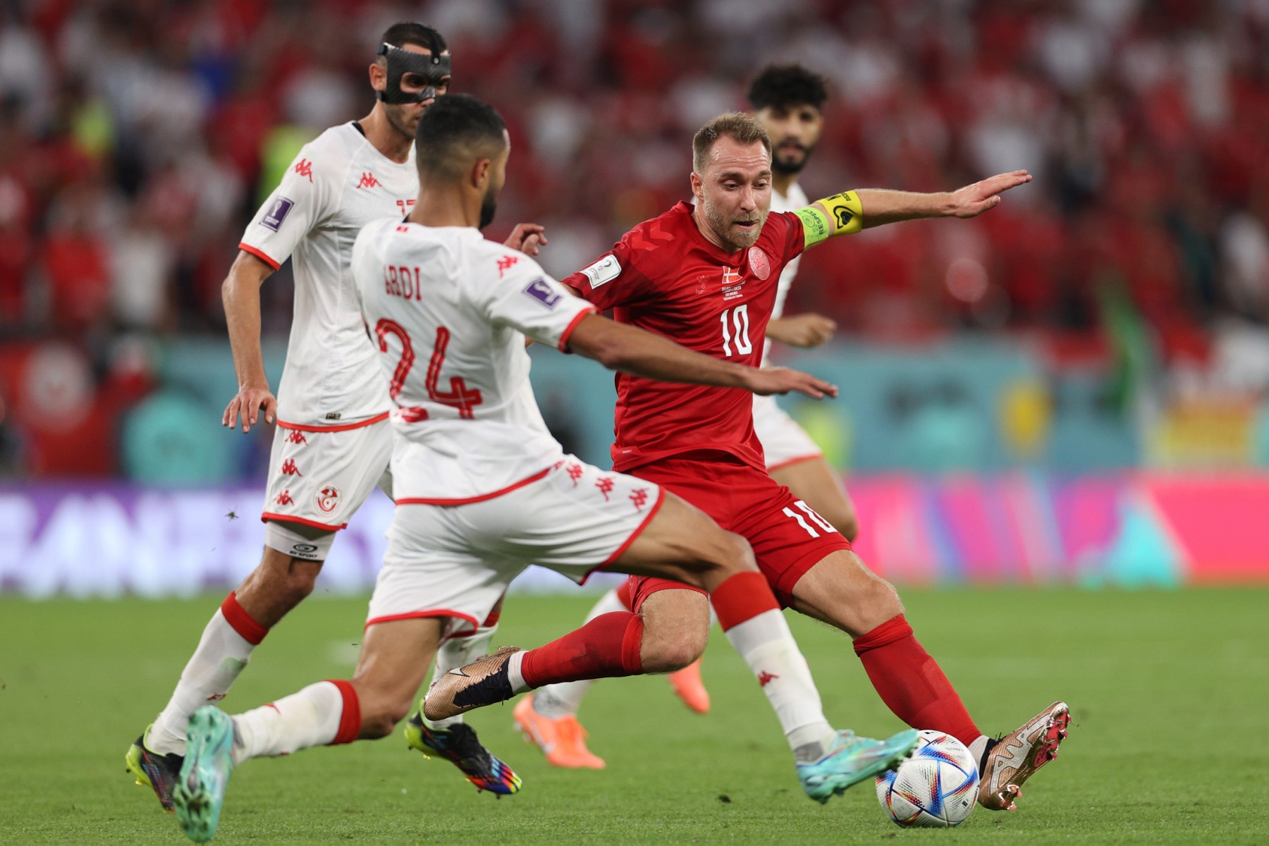 Mondial-2022: mordante, la Tunisie accroche le Danemark