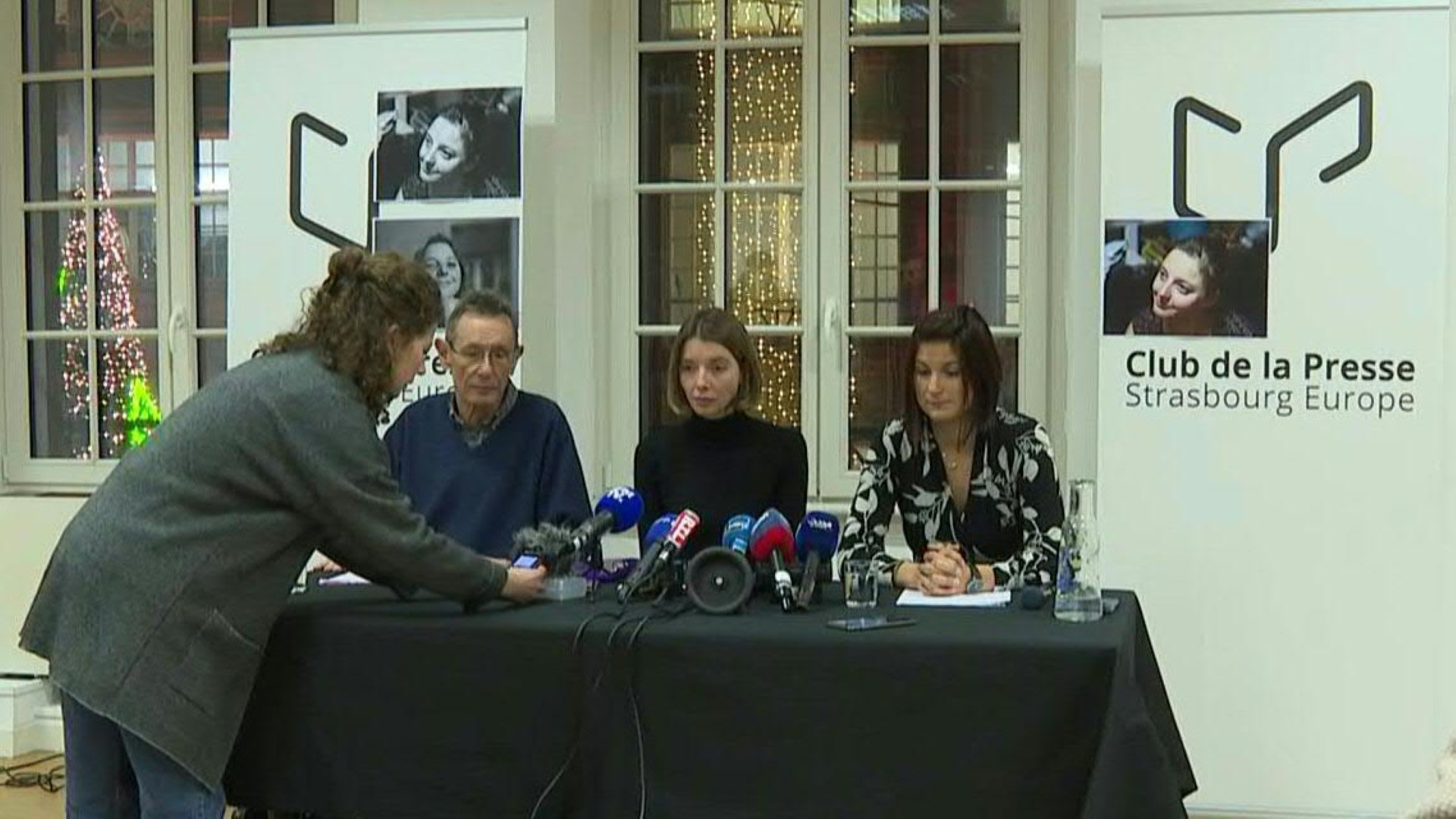 Les proches de Cécile Kohler détenue en Iran depuis le 7 mai, annoncent à Strasbourg, la création d'un comité de soutien pour «rompre le silence» dans l'espoir de «la faire revenir parmi nous». (Photo, AFP)