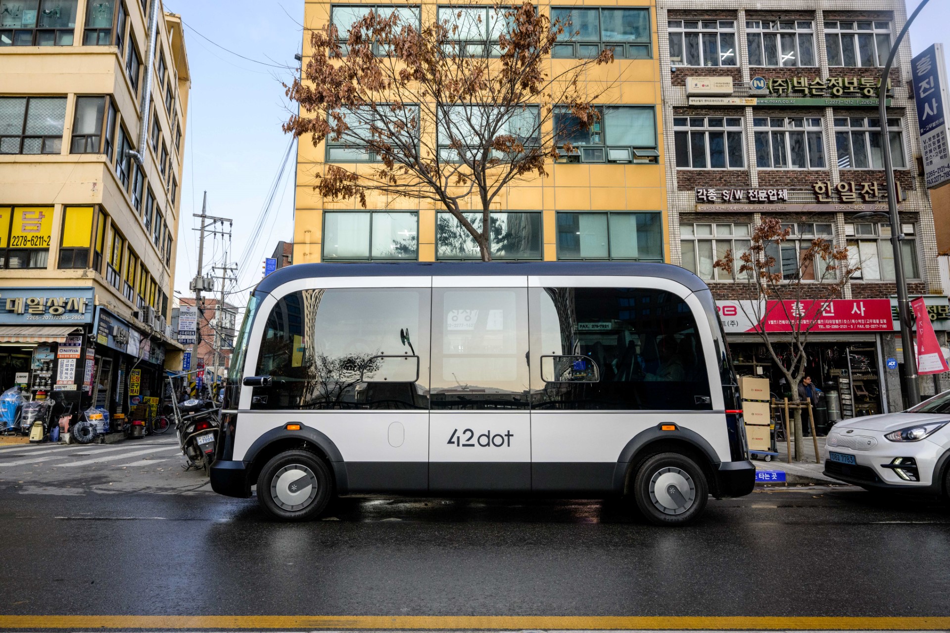 Séoul lance son premier bus sans conducteur