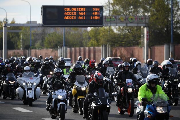Manifestations de motards pour dire « non au contrôle technique»