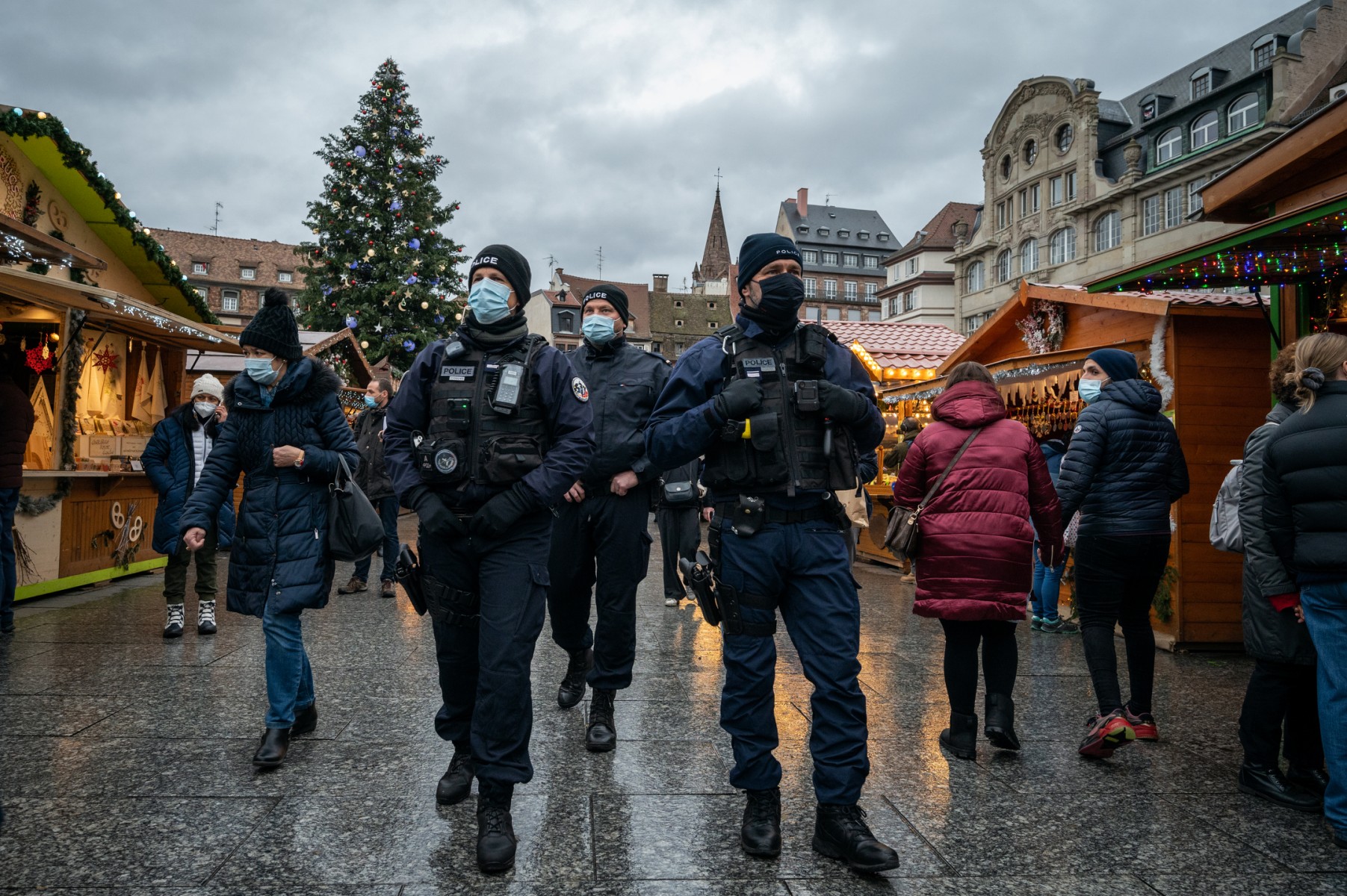 Marché de Noël de Strasbourg: «plus de 1 000» membres des forces de sécurité mobilisés