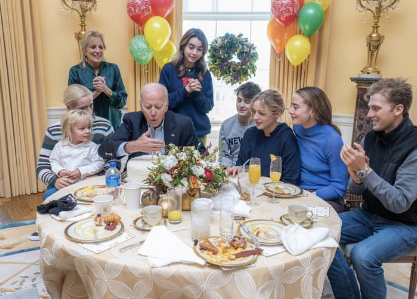 Anniversaire tout en discrétion pour Biden, qui a 80 ans