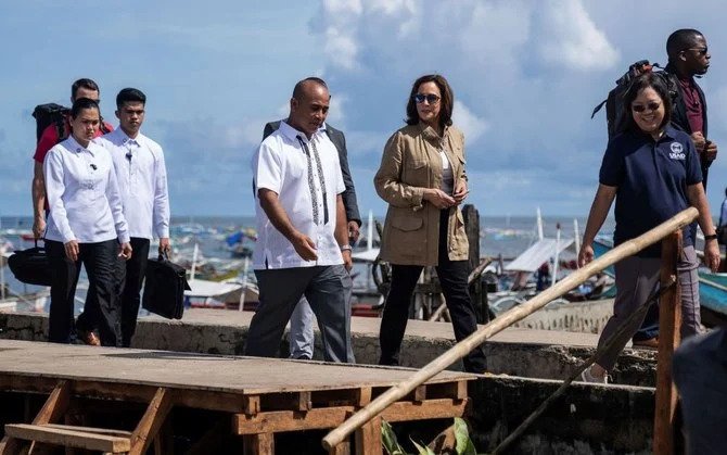 Kamala Harris aux Philippines en soutien face aux «intimidations» en mer de Chine