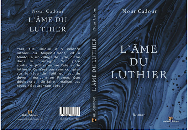 Couverture de L'âme du luthier, de Nour Cadour (fournie)