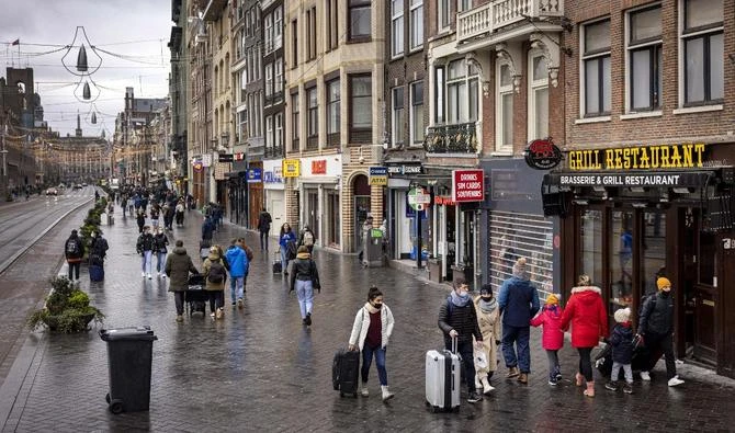 Rue du centre d’Amsterdam (AFP)