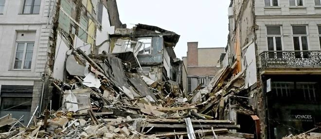 Immeubles effondrés à Lille: demande d'évacuation pour neuf habitants supplémentaires