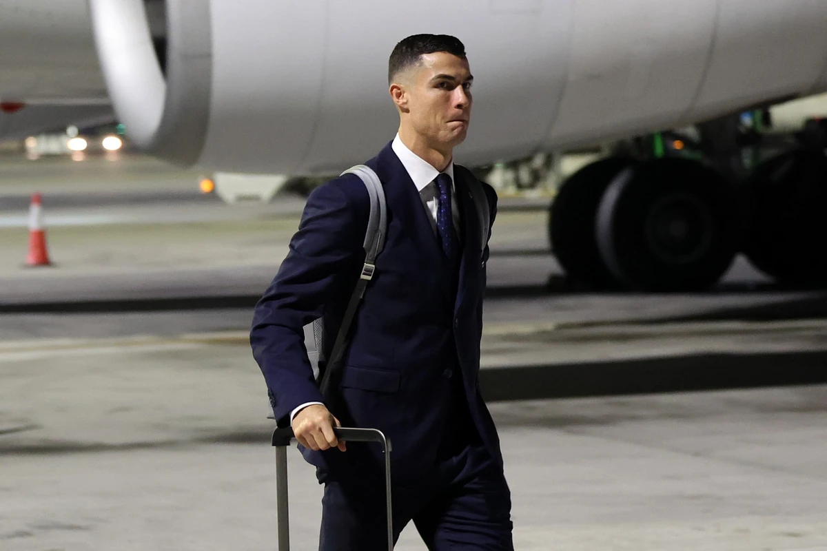 Mondial: Ronaldo et le Portugal sont arrivés au Qatar
