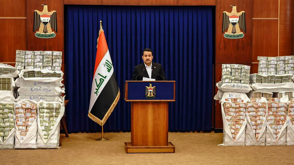 L'Irak récupère une fraction des 2,5 milliards de dollars volés au fisc