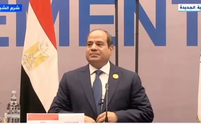 Sommet de l'EMME-CCI: Al-Sissi appelle les dirigeants à se coordonner avec les ONG sur le changement climatique