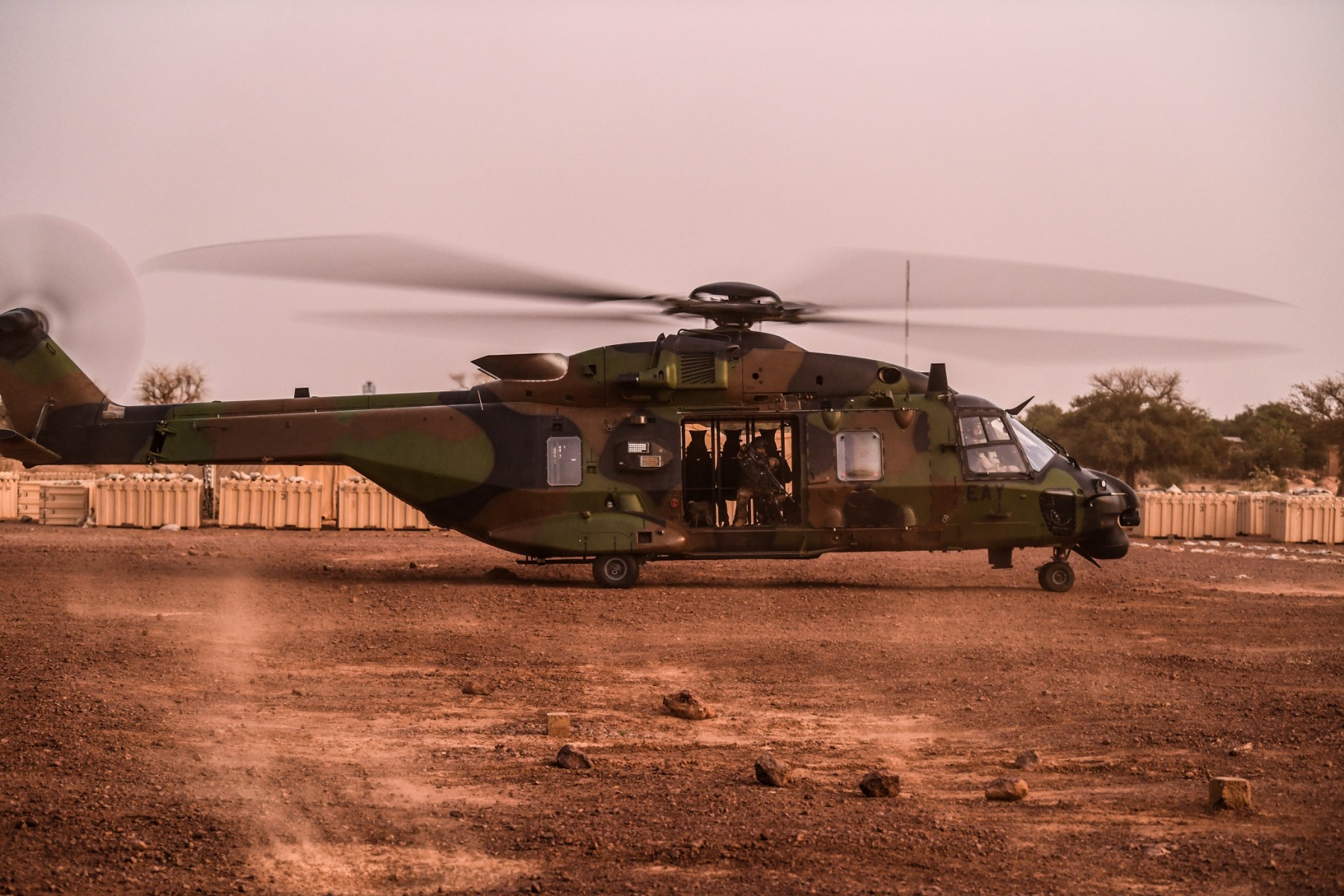 Niger: trois morts dans le crash d'un hélicoptère militaire