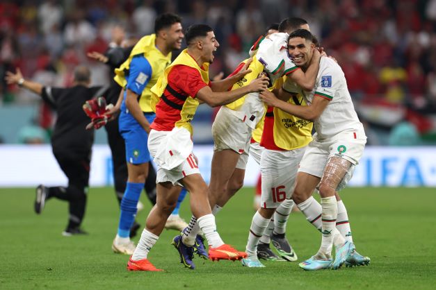 Mondial 2022: Qualification historique pour le Maroc, les supporters en liesse