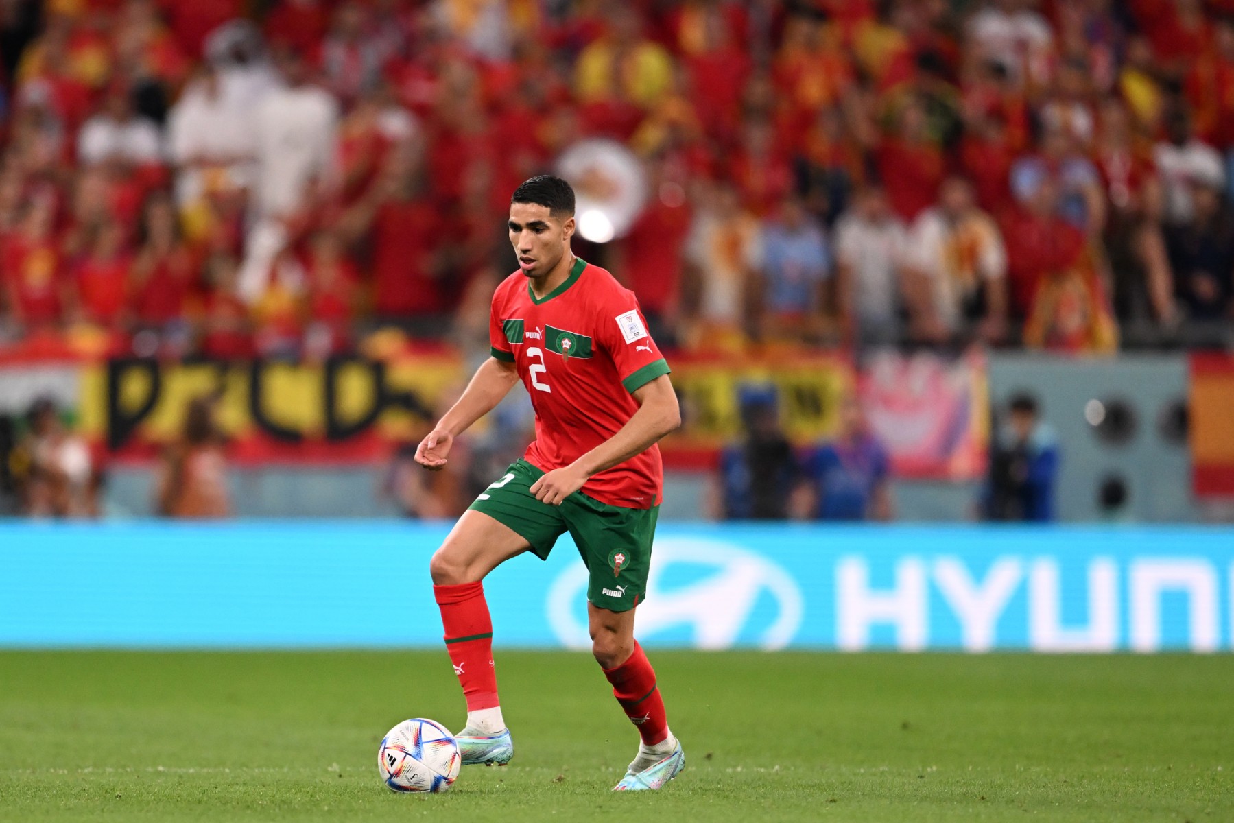 Mondial: Hakimi, le gamin de Madrid devenu fossoyeur de l'Espagne