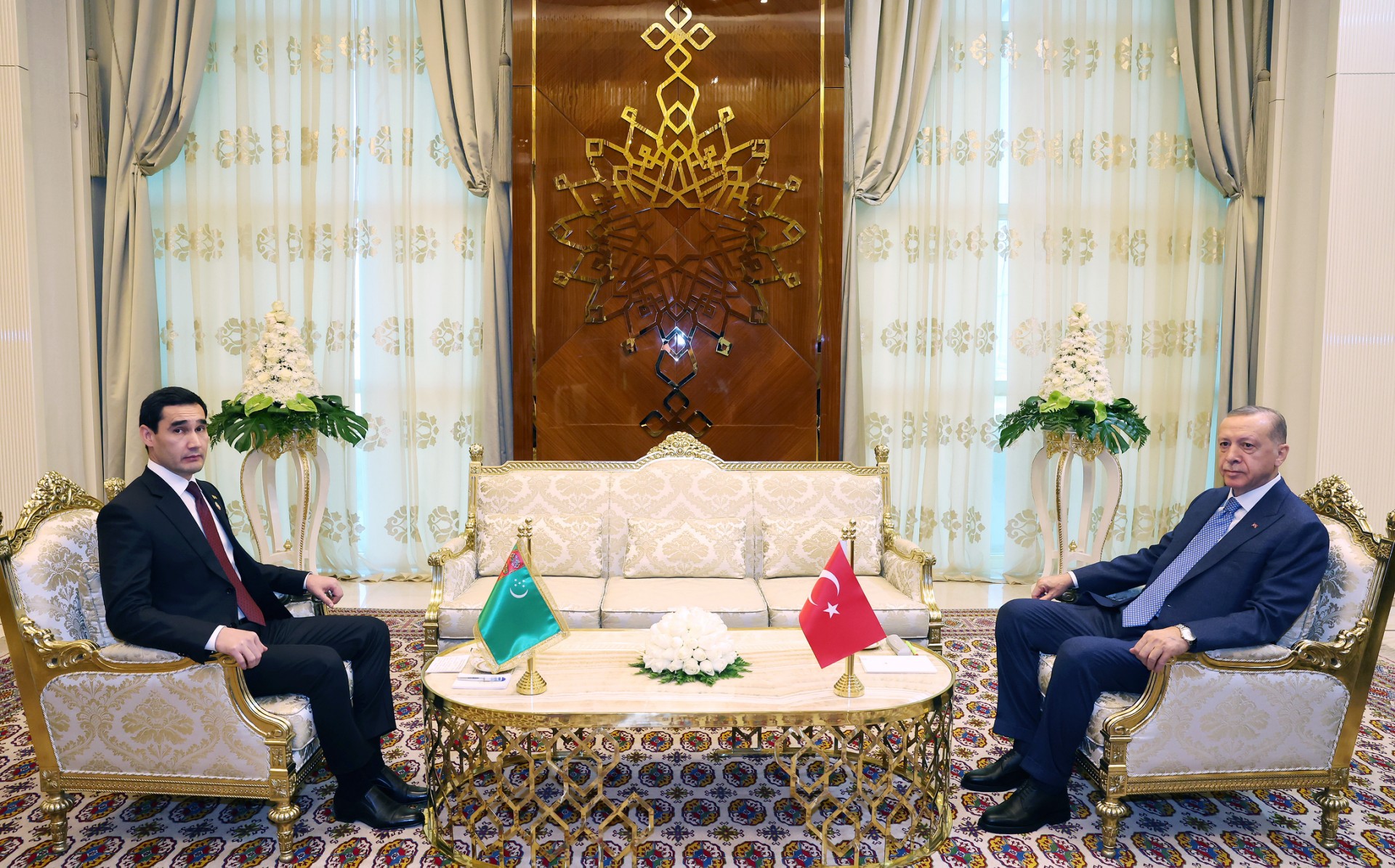 Erdogan soutient la création d'un nouveau gazoduc depuis le Turkménistan