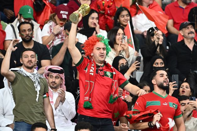 Mondial: les supporters marocains déçus, mais fiers du parcours des Lions