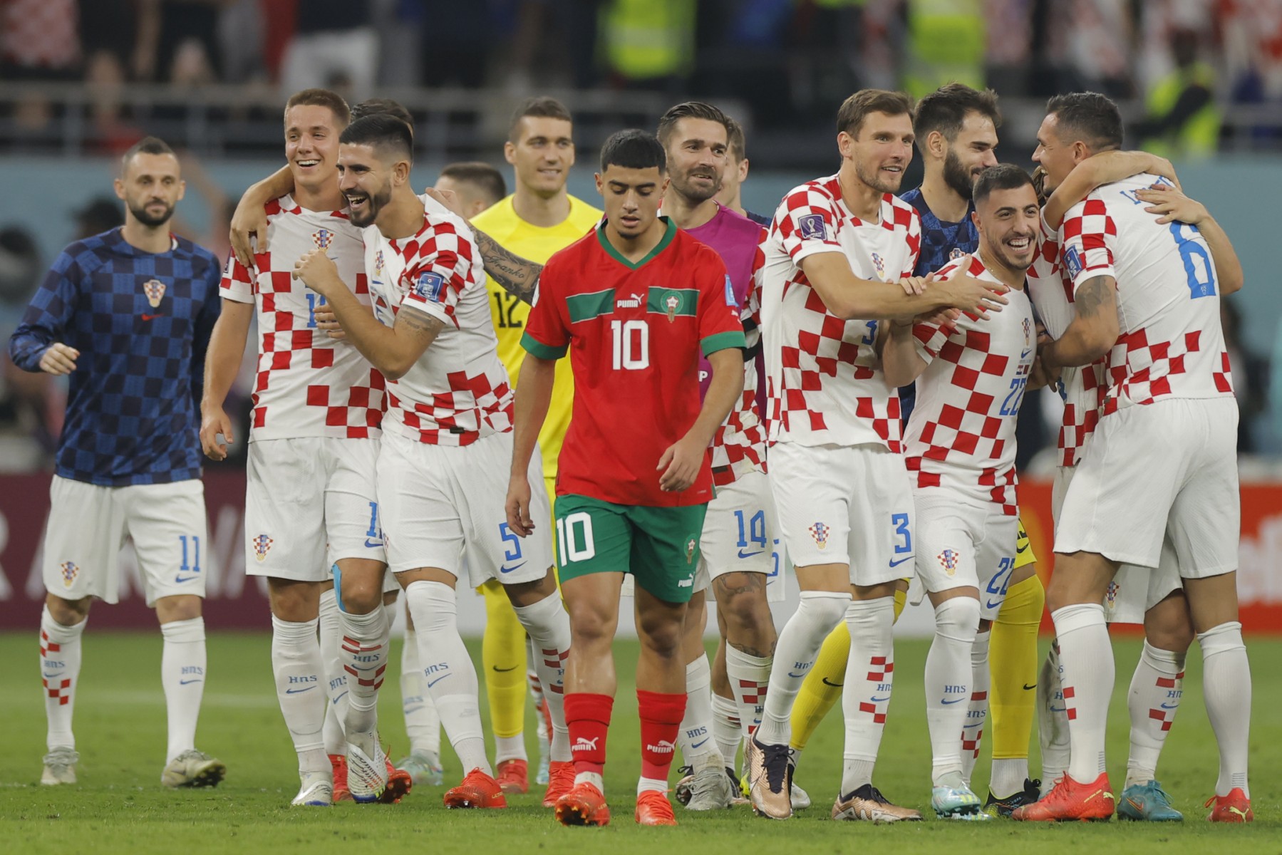 Mondial: La Croatie et Modric privent le Maroc du podium