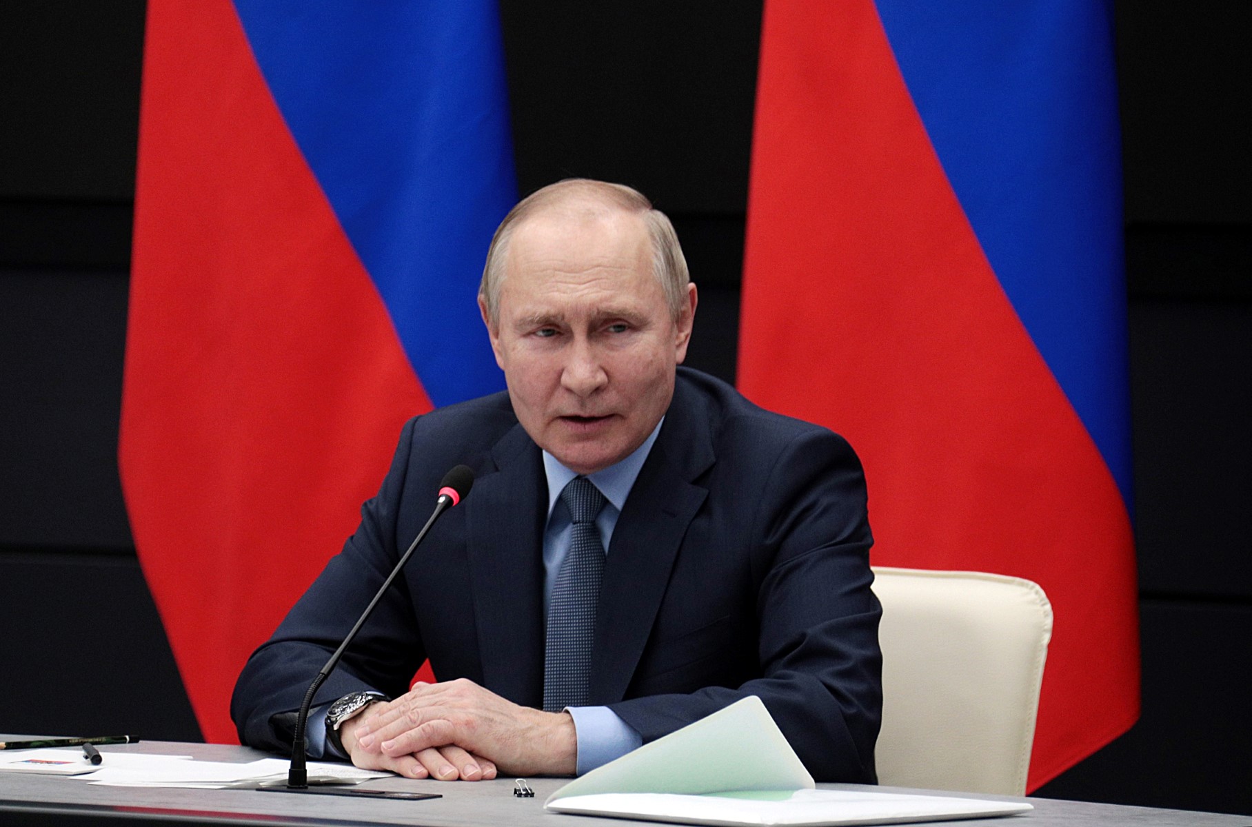 Washington appelle Poutine à «reconnaître la réalité» après qu'il a parlé de «guerre» en Ukraine