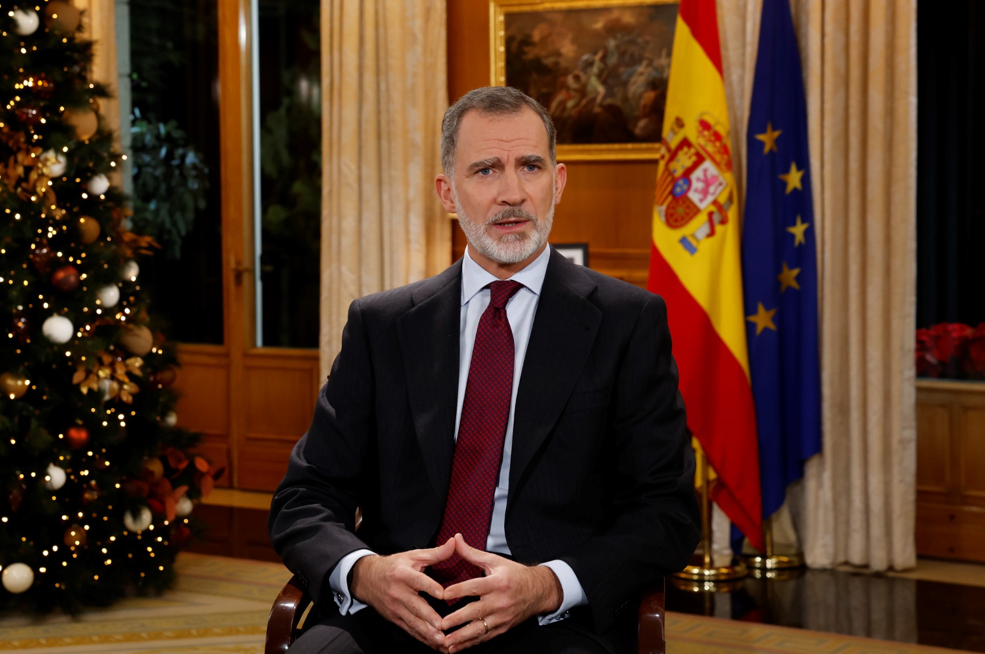 Crise institutionnelle en Espagne: Le roi appelle à l'«union» et à la «responsabilité»