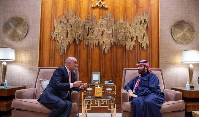Mohammed ben Salmane reçoit le Premier ministre jordanien