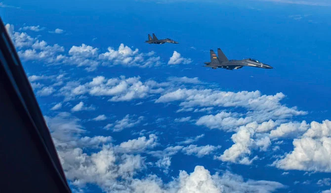 La Chine a déployé 71 avions de combat ce week-end, selon Taïwan
