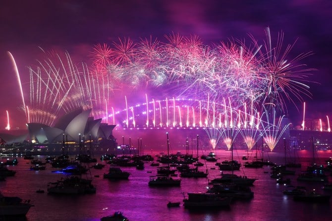 Photos : la célébration du Nouvel An 2023 à travers le monde