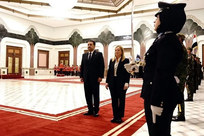 Pas de stabilité au Moyen-Orient «sans un Irak fort», selon la Première ministre italienne