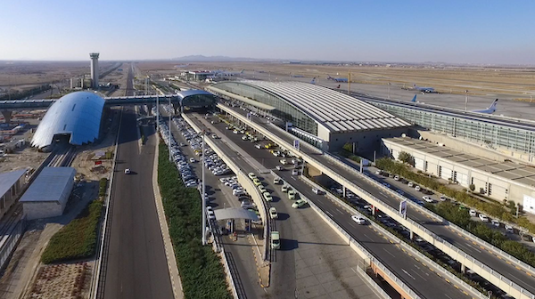 Vue aérienne de l’aéroport de Téhéran (photo Tehran Airport, IKA,DR)