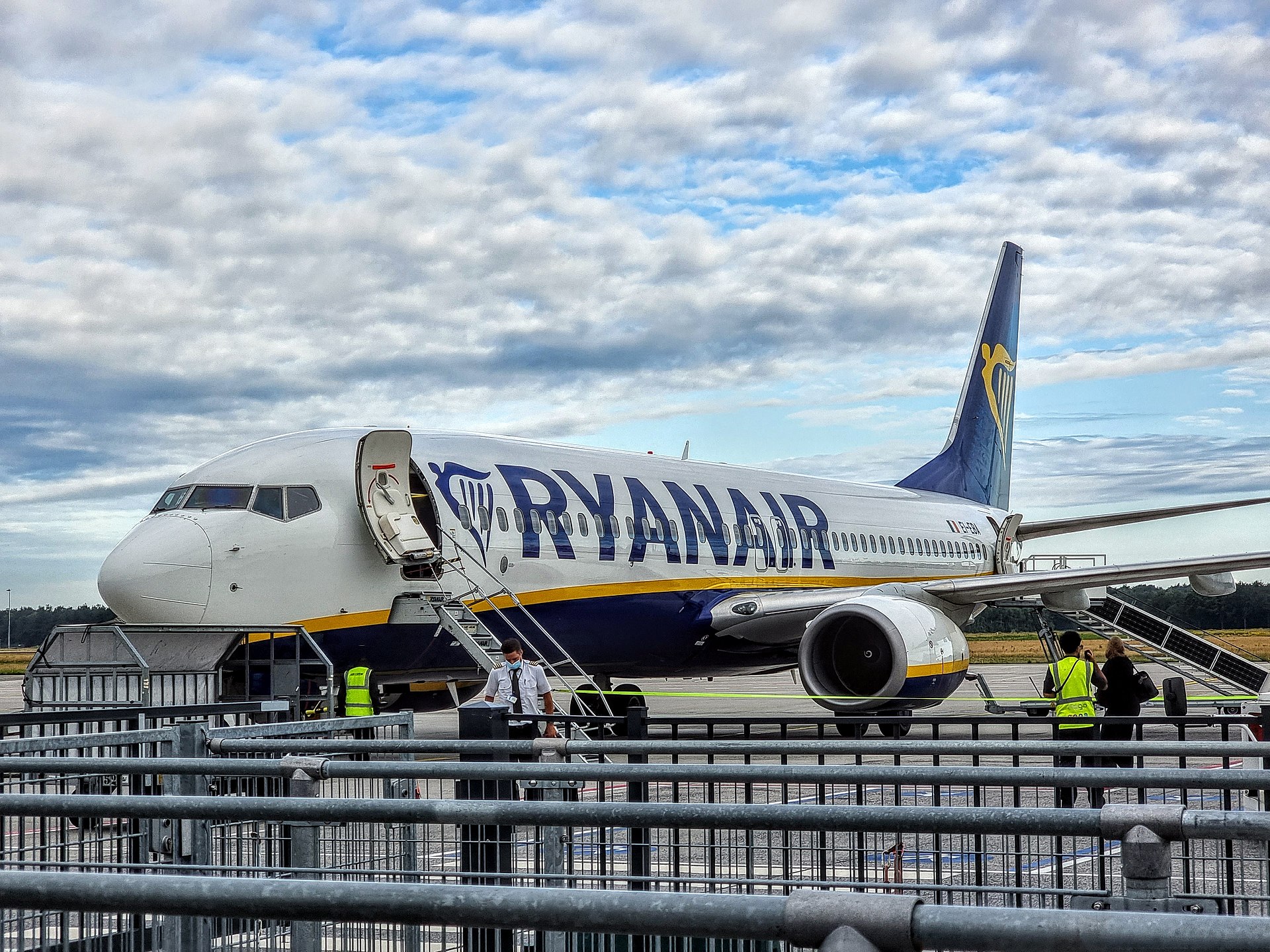 Boeing 737-800 de Ryanair (fournie)