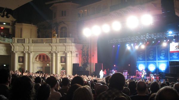 Les Sex Pistols en concert à la Brixton Academy de Stockwell, à Londres, le 3 novembre 2007