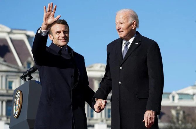 Biden et Macron affichent une entente parfaite malgré les différends