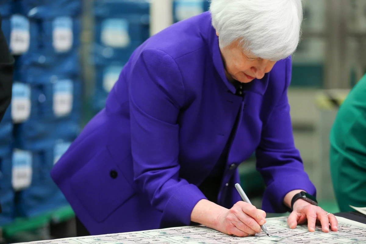 Un grand défi pour les ministres américains de l'Economie? Signer lisiblement les billets verts