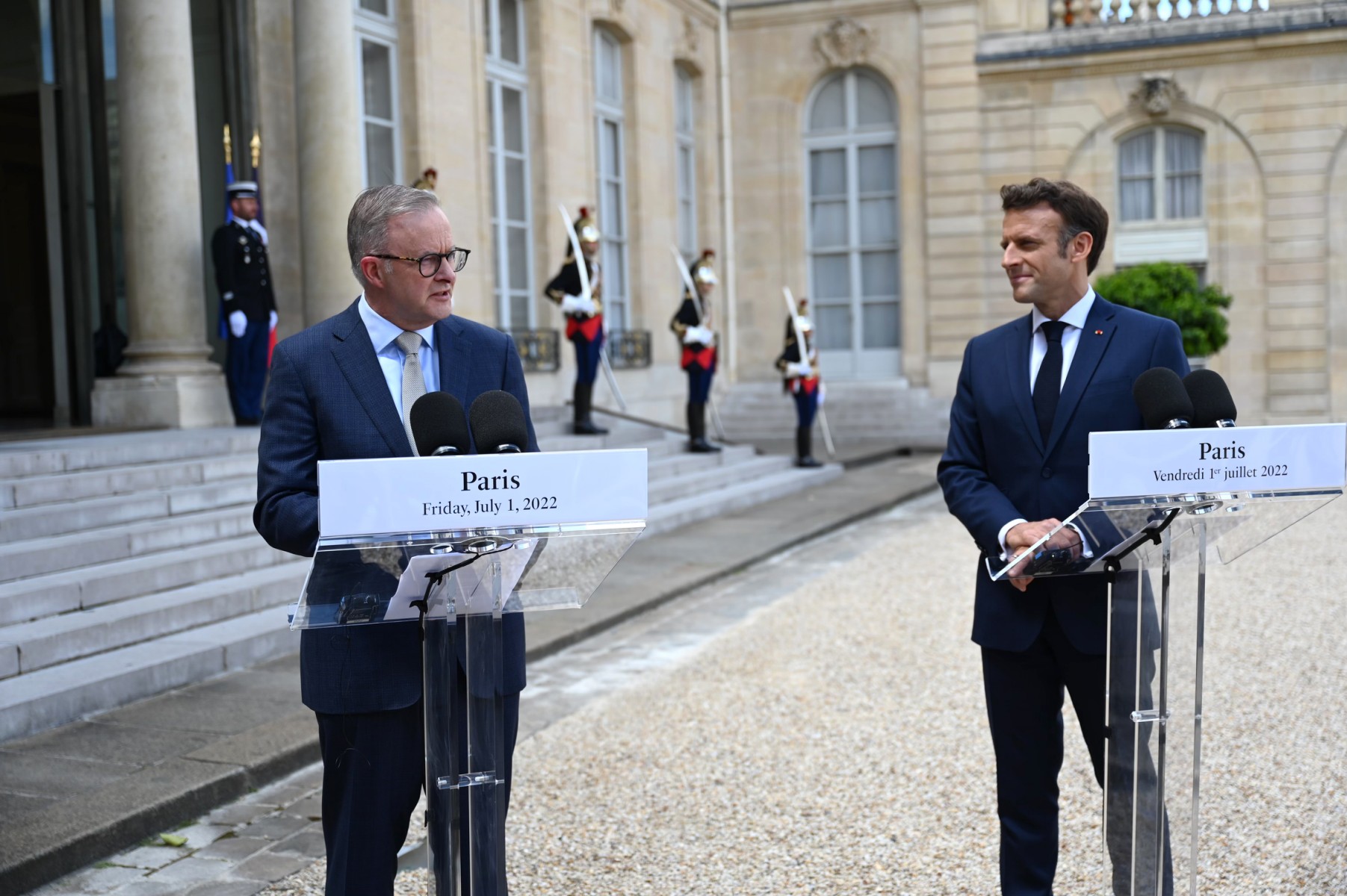 Ministres français et australiens à Paris pour retisser les liens post-AUKUS