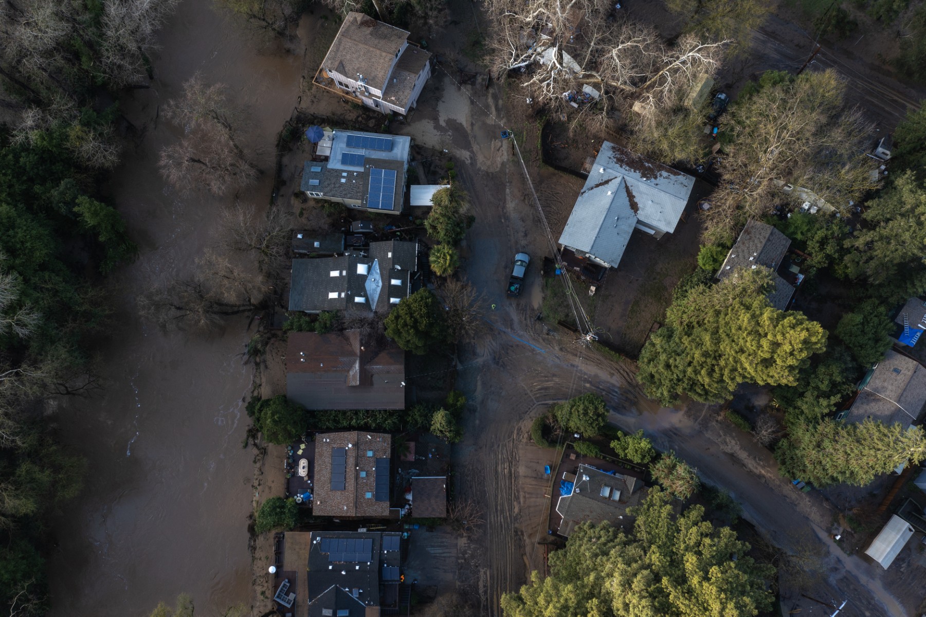Nouvelles précipitations attendues en Californie, déjà inondée